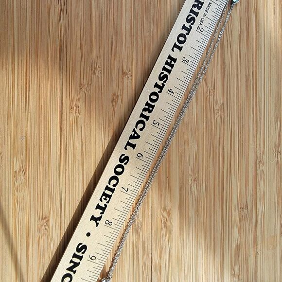 Swarovski Women's Silver and Yellow heart necklace - Picture 4 of 6